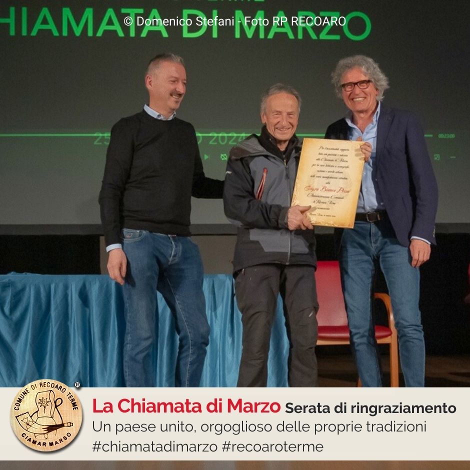 Chiamata Di Marzo Serata Di Ringraziamenti