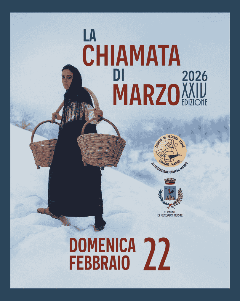 Chiamata di Marzo 2026 Recoaro Terme