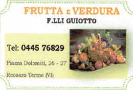 frutta e verdura f.lli guiotto
